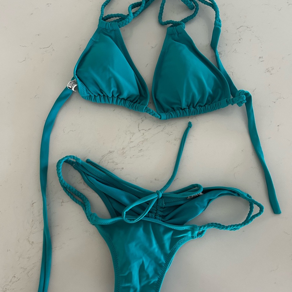 Forever Young Blue Bikini Set Swimwear